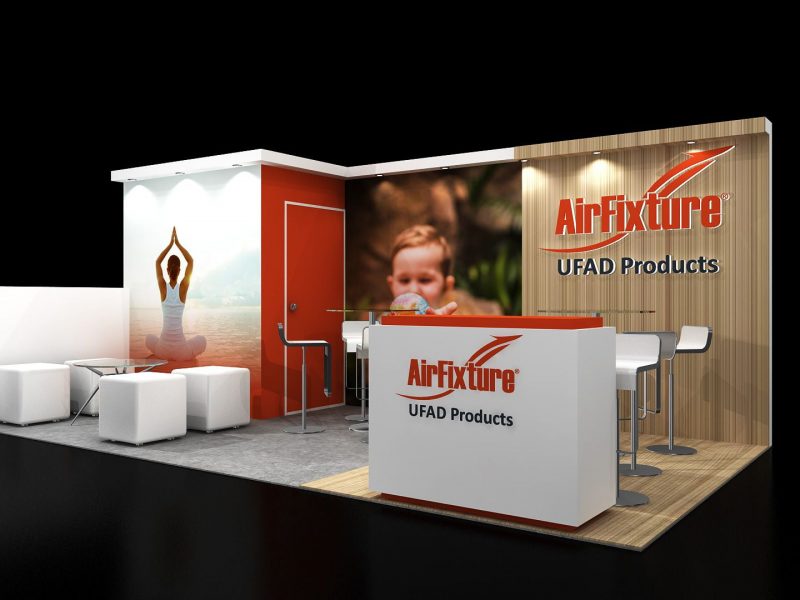 Exhibit Rentals designs for trade show booths